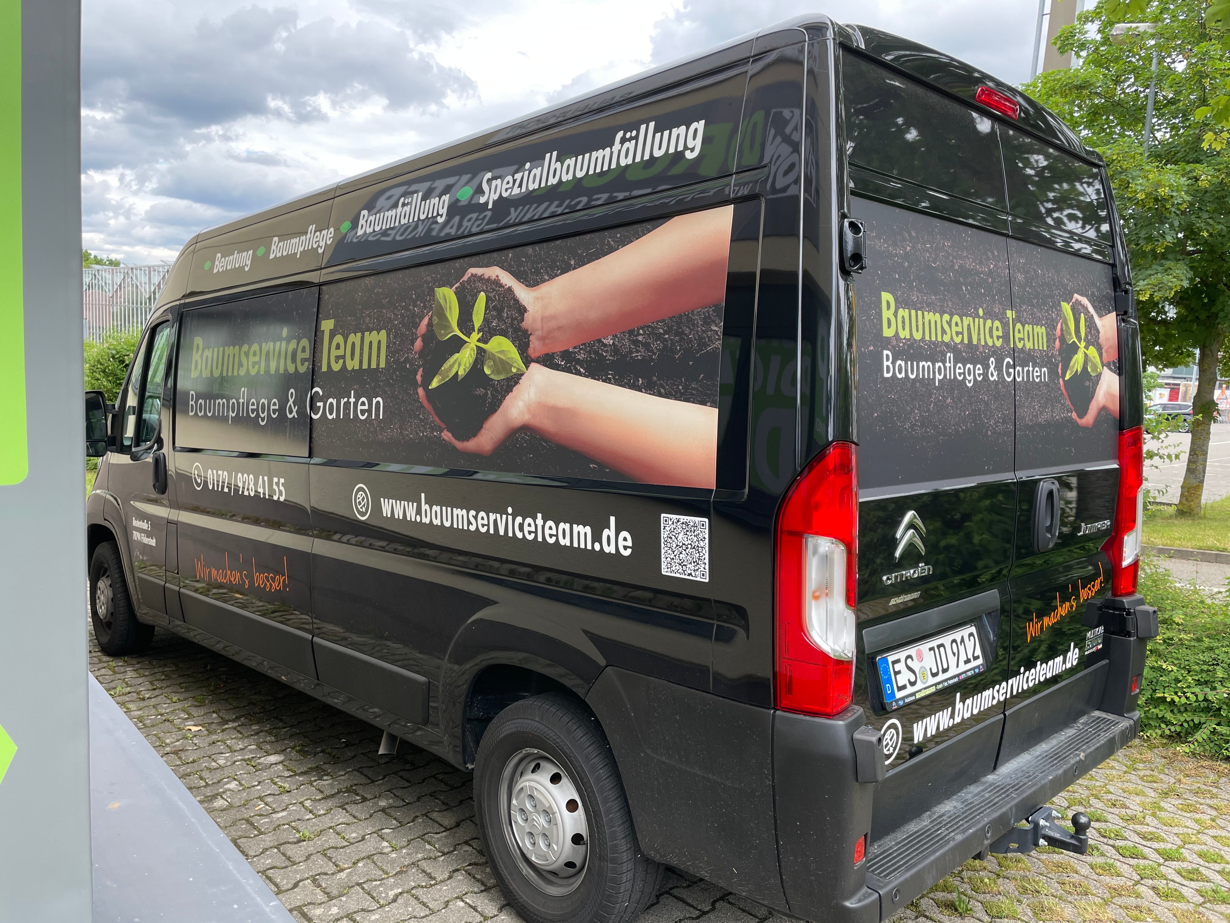 Sprinter-Werbung-Beschriften-Echterdingen 
